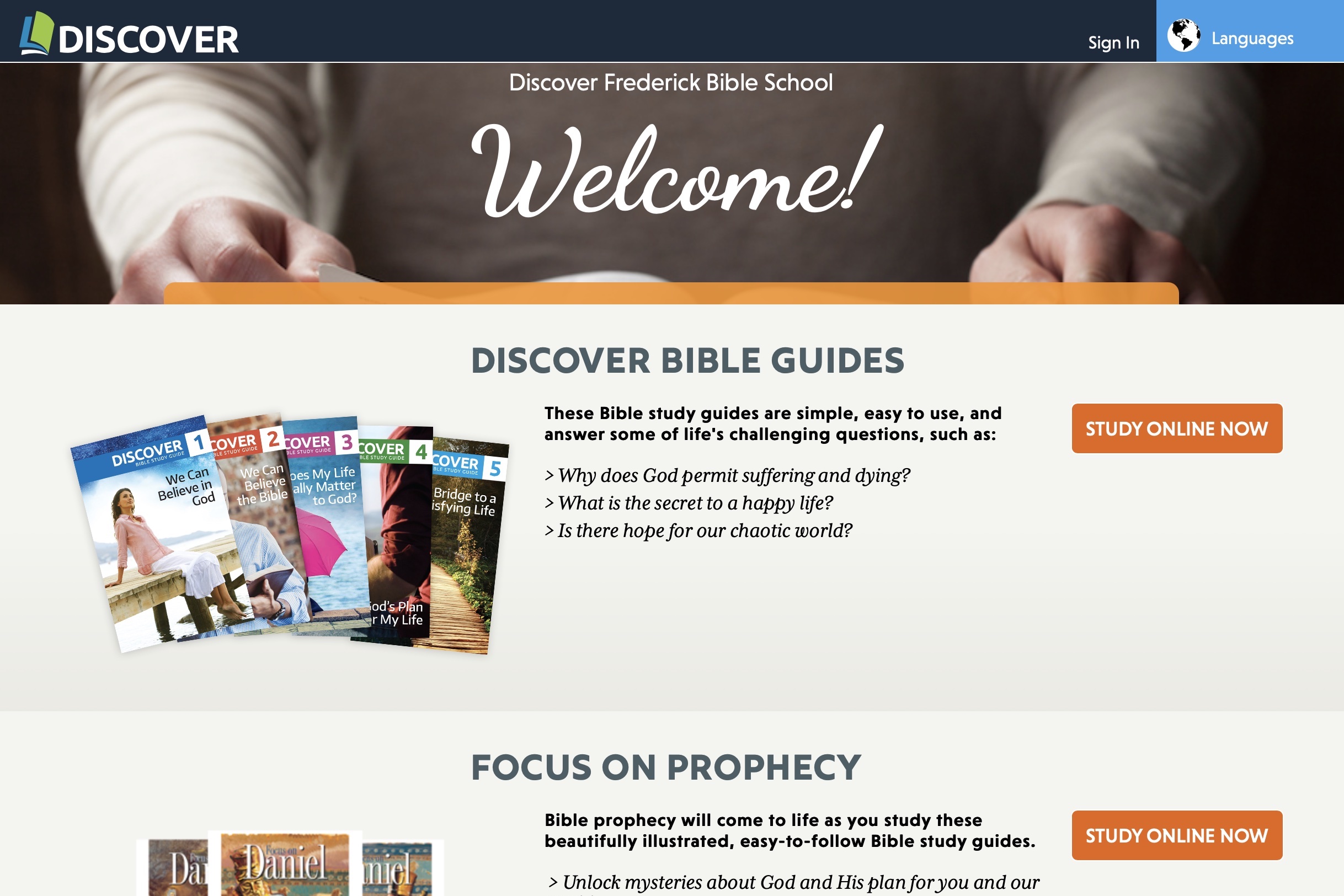 Discover Frederick Bible School